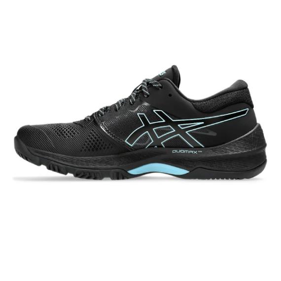 Asics Netburner 20 Wide Fit Women s Netball and Court Shoes Black Squash